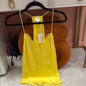 Cami NYC Sunny Lace-Edged Top